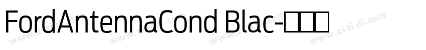 FordAntennaCond Blac字体转换 FordAntennaCond Blac字体转换